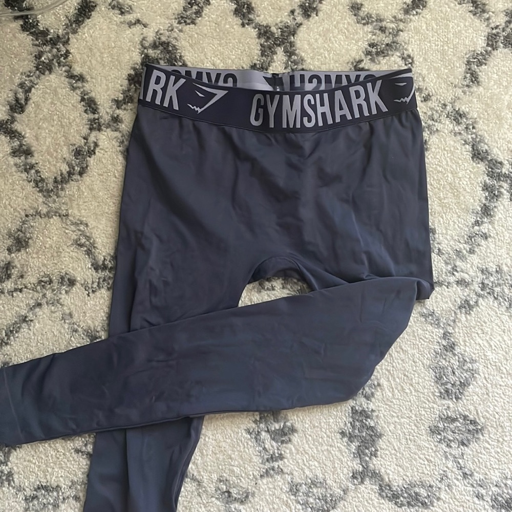Dark Blue Gymshark Leggings Size Small